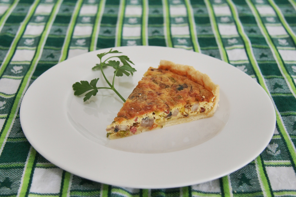 Lauch-Champignon Quiche