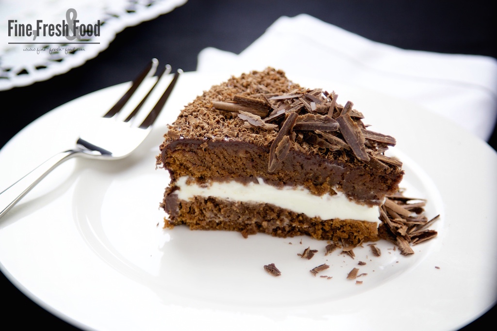 Schokoladen-Zitronencreme-Torte