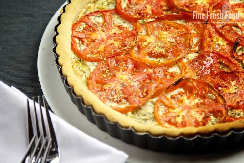 Tomaten-Ricotta-Tarte