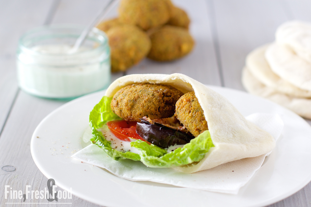 Falafel Pita Sandwich