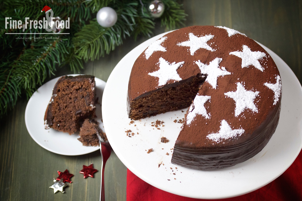 Glühwein-Schokoladen-Kuchen