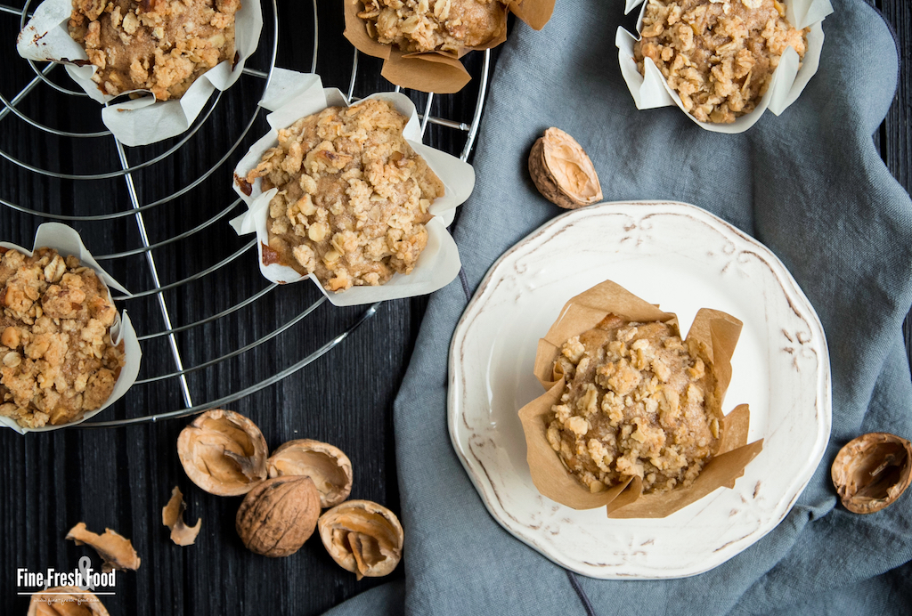 Hafer-Apfel-Muffins