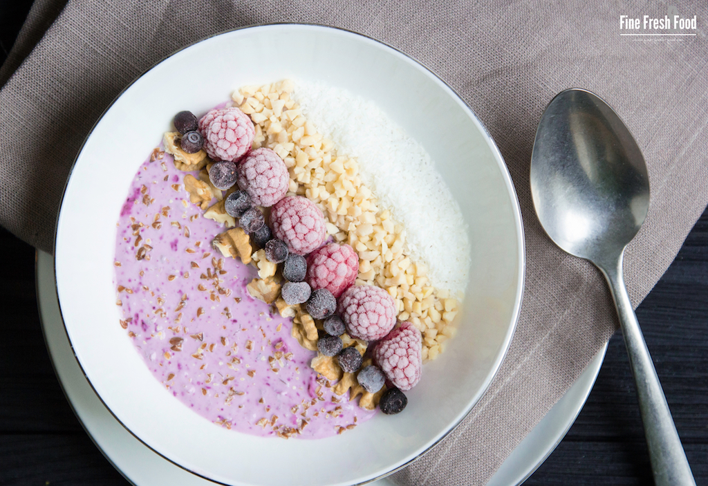 LCHF-Beeren-Frühstück