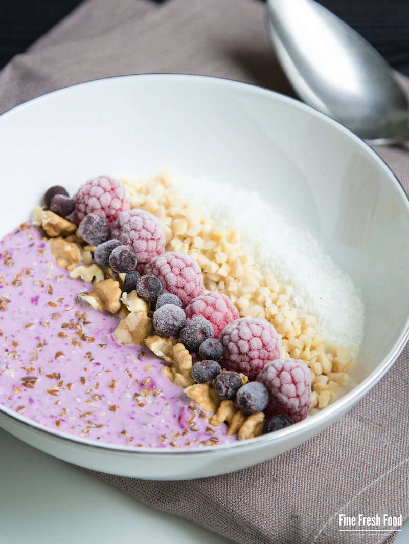 LCHF-Beeren-Frühstück