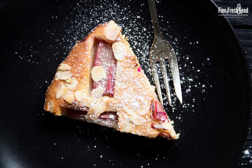 Rhabarber-Kuchen