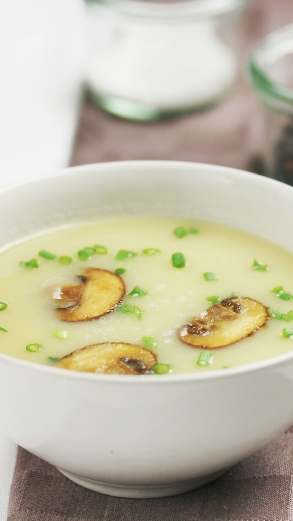 Kartoffel-Champignon-Suppe
