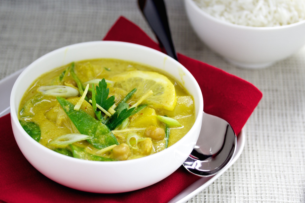 Kartoffel-Kichererbsen-Curry