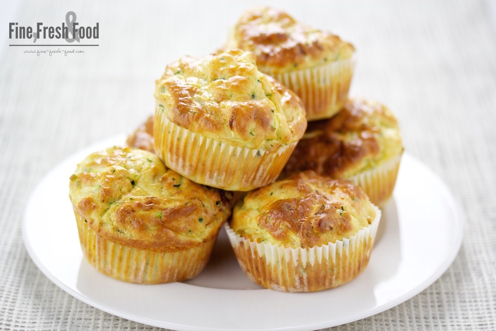 Zucchini-Parmesan-Muffins