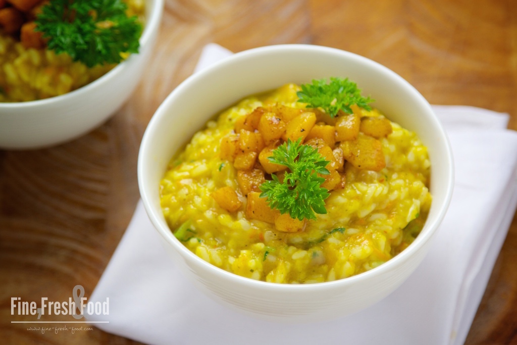 Kürbisrisotto