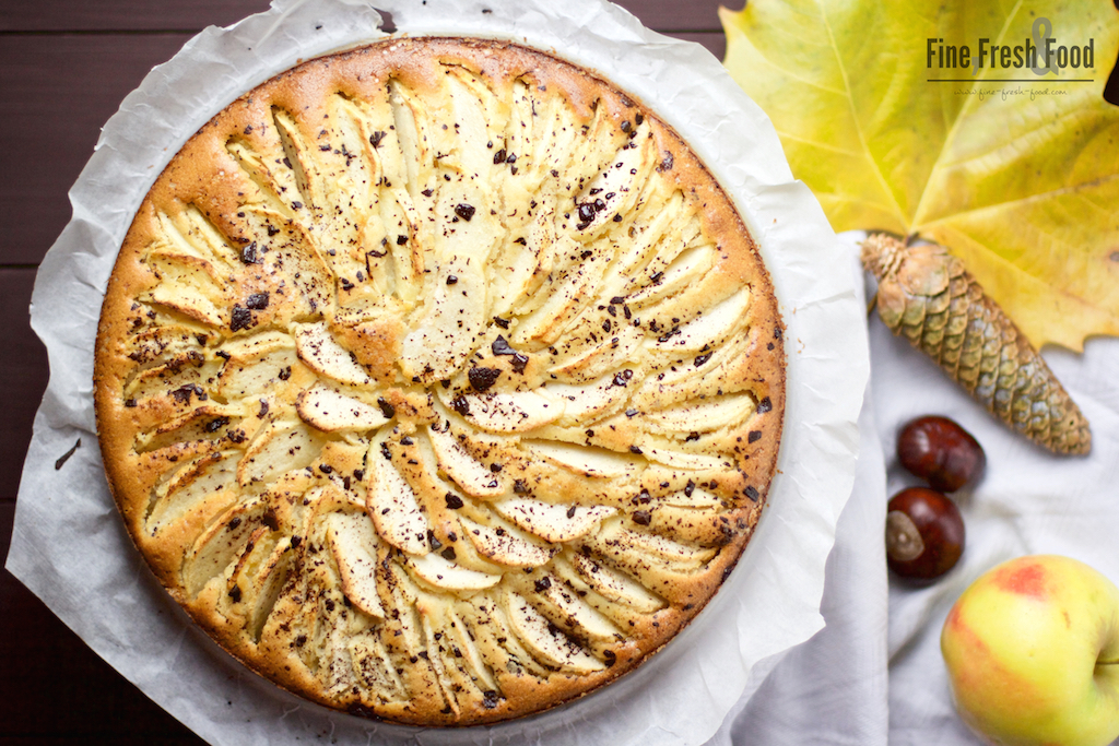 Herbstlicher Apfelkuchen